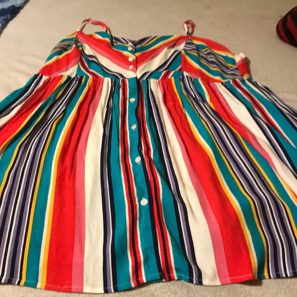 Cute Forever 21 (multi color) Dress